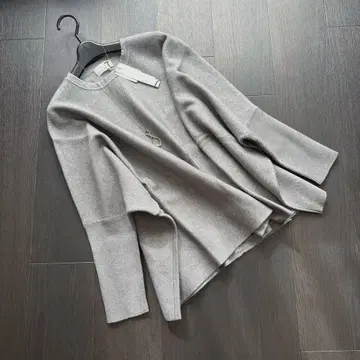 새상품 스콧 클럽 리브 소매 넉넉한 예쁜 돌먼 니트 야마다야 그레이