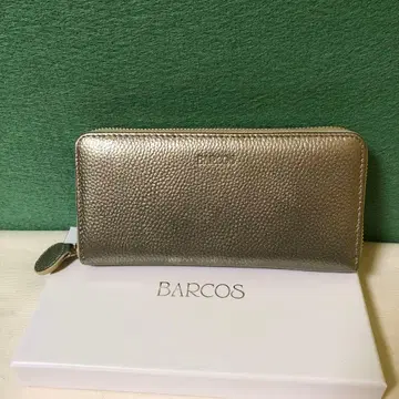 타53 BARCOS 실버 장지갑 미사용