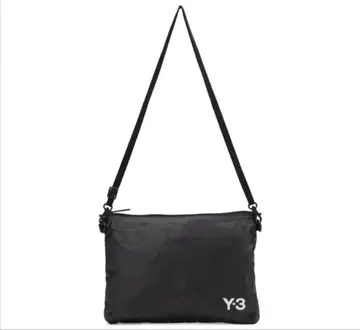 Y-3 블랙 숄더백