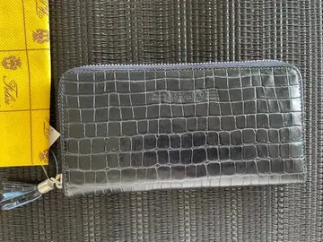 페리지 Felisi 크로커다일풍 가죽 장지갑