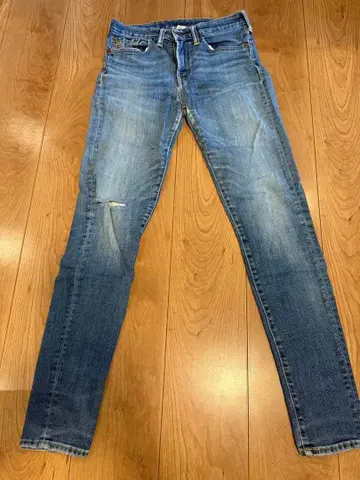 스키니 데님 사이즈 25 라이트 블루