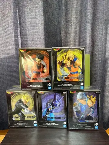 드래곤볼 Z MATCH MAKERS 시리즈 5세트