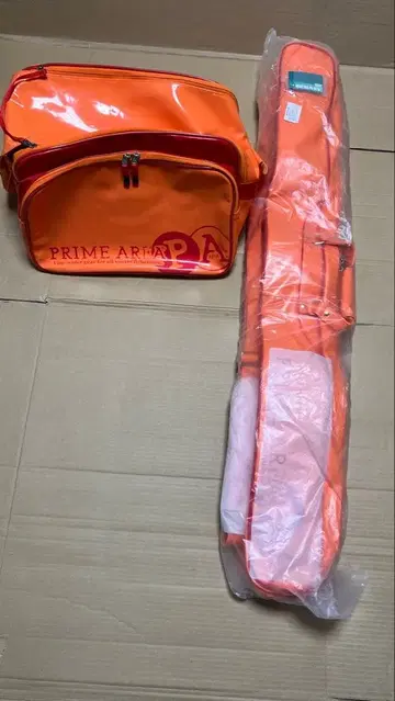 마루큐 PRIME AREA 미끼 백 낚싯대 케이스 오렌지 2종 세트