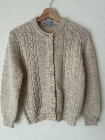 빈티지 가디건 울100% M