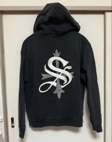 supplier 서플라이어 지퍼 후드티 블랙