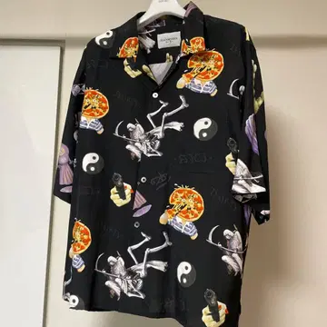 BLACKWEIRDOS aloha shirt