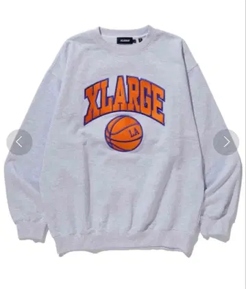 XLARGE 농구 프린트 트레이닝복
