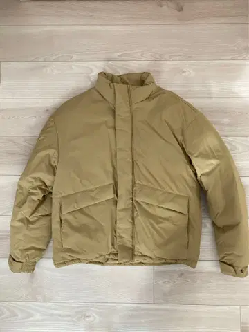 [새상품급] H&M 다운 자켓 베이지 S 사이즈