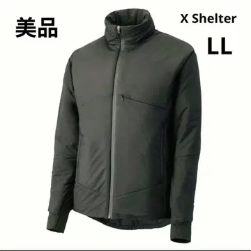 WORKMAN X Shelter 블랙 나일론 자켓 LL 사이즈