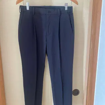 [눈알] AOURE 울 블랙 나일론 팬츠 S사이즈