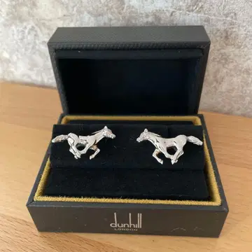 dunhill 던힐 커프스 말 호스 Ag925 실버 남성용