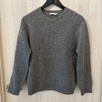 SUNSPEL 그레이 크루넥 스웨터 S/M