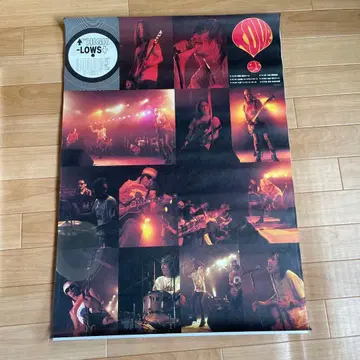 THE HIGH LOWS 포스터 양면 포스터 95년 하이로우즈