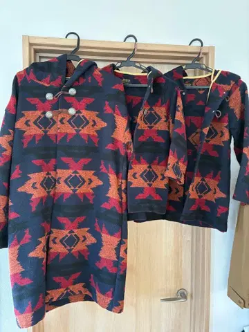 MARKET'S BIGFIELD 후드 부착 더플 코트 M