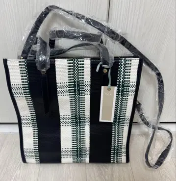 택 포함 새상품 tov  2WAY 콤비 프린트 숄더백