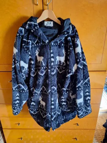 Piko 사슴 패턴 플리스 자켓 M