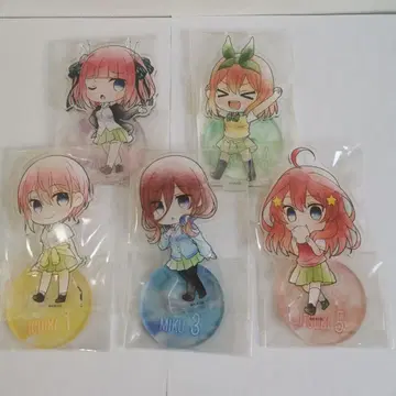 5등분의 신부 아크릴 스탠드 5체 세트