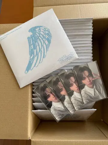 TWS play hard compact ver.7 형태 4세트 특전 포함