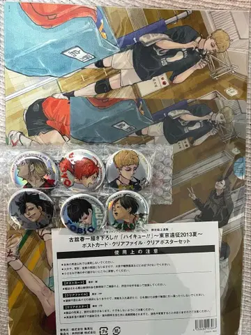 하이큐!! 도쿄 원정 2013 여름 세트