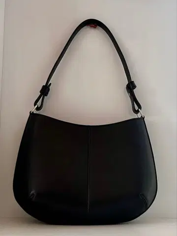 소메스 안장 핸드백 블랙 숄더백 가죽제품