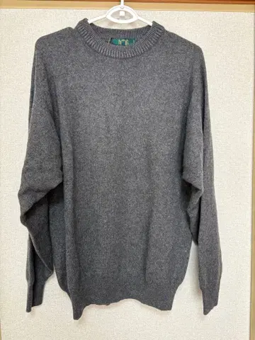 HATTON COURT 캐시미어 스웨터 L 그레이 새상품