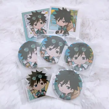 후시구로 메구미 캔뱃지 스티커 아크릴 키링 마루쿠지