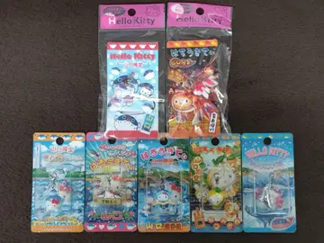 Hello Kitty 헬로키티 야마구치 한정판 지퍼 스트랩 7종 세트