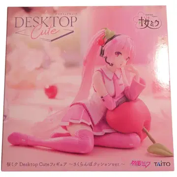 벚꽃 미쿠 TAITO Desktop Cute 체리 쿠션 ver.