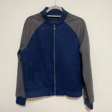 Banana Republic 스웨이드 블루종 봄버 자켓