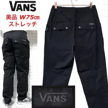 새상품급 VANS 스트레치 베이커 팬츠 입체 재단 워크 팬츠 스케이터