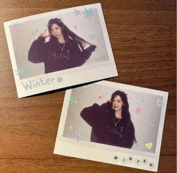 aespa aepisode synk 폴라로이드 세트 윈터