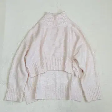 새상품급 cygne 라메 니트 풀오버 Aurore 핑크