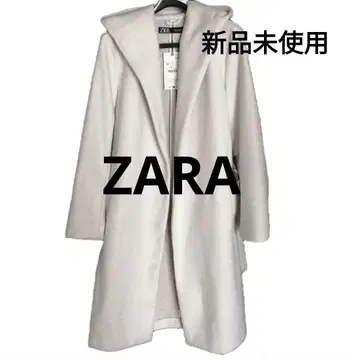 [ 새상품 ] ZARA 후디 롱 코트