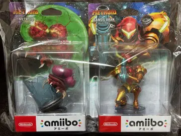2개 세트 amiibo 샘스 아란 메트로이드 메트로이드 시리즈