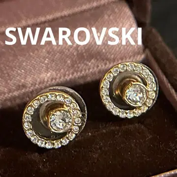 SWAROVSKI 서클 귀걸이