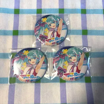 하츠네 미쿠 매지컬 미라이 2022 캔뱃지 세트 (3개입)