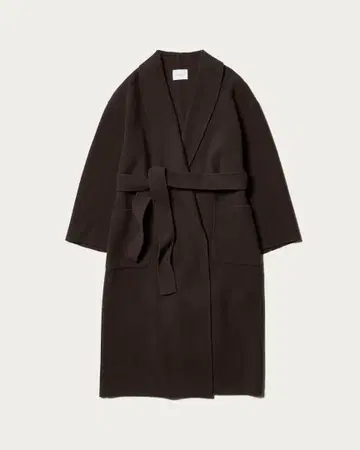 BEAUTY&YOUTH 모사 숄카라 리버 코트 브라운