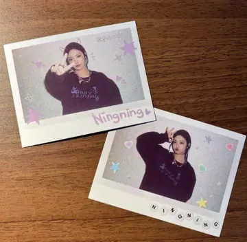 aespa aepisode synk 폴라로이드 세트 닝닝