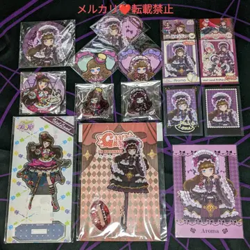 프리파라 아로마 가르마게돈 카페 아크릴 스탠드 프리파샤 14점