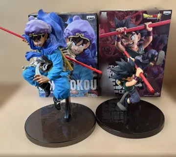 [ 2개 세트 ] 드래곤볼 손오공 피규어 2개 세트