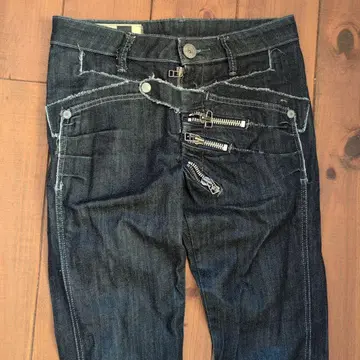 MARITHE FRANCOIS GIRBAUD 데님 청바지