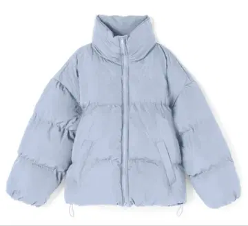 충전솜 볼륨 다운 자켓[fo1016] 블루 M 사이즈 택 포함