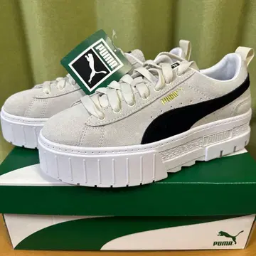 새상품*PUMA 베라 SL 여성용 스니커즈 아이보리 글로우 25cm