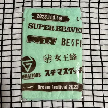 Dream Festival 2023 타월 민트 그린
