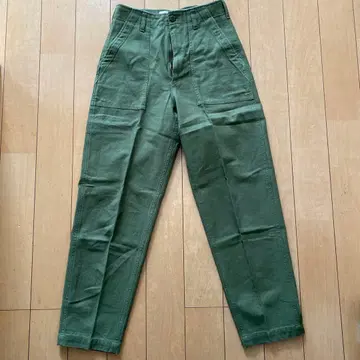 신존 THE SHINZONE 워크 팬츠 올리브 그린 32