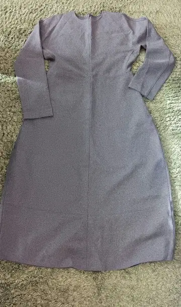 미라 오웬 긴팔 코쿤 롱 원피스