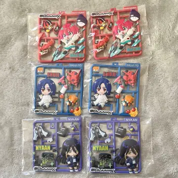 기동전사 Gundam GQuuuuuuX 쁘라토 코레쿠숀 6개 세트