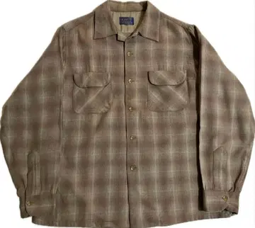 50s 펜들턴 PENDLETON 셔츠 보드셔츠 옴브레 L