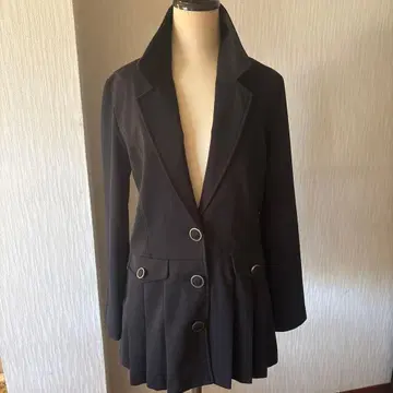 CECIL Mc BEE 테일러드 플리츠 사용 자켓 오샤레