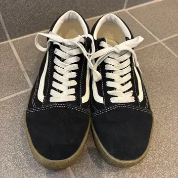 반스 스니커즈 블랙/화이트